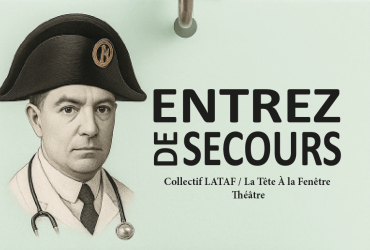 Zoom pièce de théâtre entrez de secours