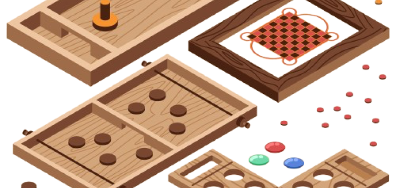 Journée jeux en bois à la médiathèque de Grand-Champ
