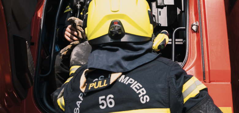 Zoom sapeurs pompiers Morbihan